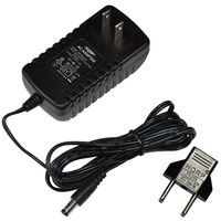 HQRP AC Power Adapter for A&D LifeSource TB:233 / TB233 / TB-233 / TB:181 / TB181 / TB-181 Replacement [UL Listed] Plus HQRP Euro Plug Adapter