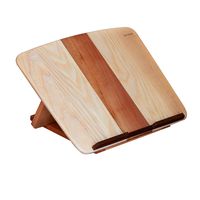 NHATVYWOOD Portable Laptop Stand- Wooden Laptop Holder - Compatiblefor All Laptop from 10 to 17 inch. (Adjustable)
