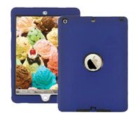 2017 ipad case Fit For New iPad 9.7 inch 2017 released Model MPGW2LL/A , MPGT2LL/A , MP252LL/A , MP242LL/A , MPGA2LL/A , MP2F2LL/A , A1823 ，A1822 Blue Black