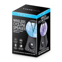 Wireless Cyclone Speaker - Color Changing LED Lights