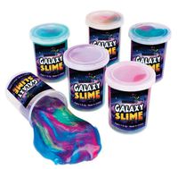 Neliblu Slime - Goodie Bag Stuffers - 12 Pack Galaxy Slime Assorted Silly Putty Unicorn Party Favors - Bulk Party Pack - 1 Dozen Marble Rainbow Non Toxic Slime