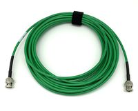AV-Cables 12G 4K HD SDI BNC - BNC Cable Belden 4855R Mini RG59 (100ft, Green)