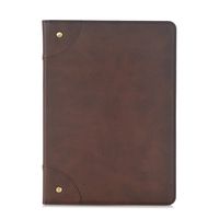 Samsung Galaxy Tab S2 9.7 Case,TechCode Luxury Book Style Folio Cover Stand Magnetic Smart Case Cover for Samsung Galaxy Tab S2 9.7 inch Tablet SM-T810/SM-T815 (Tab S2 9.7, Dark Brown)