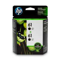 HP 61 | 2 Ink Cartridges | Black | CH561WN