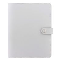 Filofax 2020 The Original, Leather Organizer, Any Year Planner with to do & Contacts Refills, Indexes and Notepaper, A5, 8.25 x 5.75 inches, Stone (C026067-20)