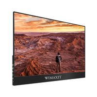 WIMAXIT USB C HDR Monitor,Portable15.6 Inch Touchscreen Ultra-Slim 1920x1080 16:9 Wide Viewing Angle Display Type-C（Gen2）/2 HDMI/USB Interface Monitor, for Laptop, Cellphone, Game Consoles
