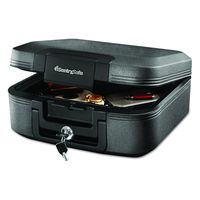 Sentry Safe CFW20201 Waterproof Fire-Resistant Medium Tubular Lock Chest, .28 cu. ft, 15 1/2 x 14 3/8 x 6 5/8-Inches, Charcoal Gray