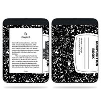 MightySkins Skin Compatible with Barnes & Noble Nook GlowLight 3 (2017) - Composition Book | Protective, Durable, and Unique Vinyl Decal wrap Cover | Easy to Apply, Remove | Made in The USA