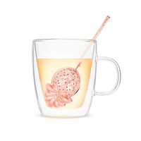 Pinky Up Tea Infuser, Gold, Pineapple
