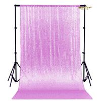 ShiDianYi Lavender Sequin Photo Backdrop 8FTx9FT Baby Shower Curtains Lilac Sequin Wedding Background Great Gatsby Party Decorations -0329S