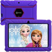 Contixo V8-2 7" Edition Android 16GB Kids Tablet Parental Control 20+ Learning Education Apps on Google Certified Playstore Toy Tablet for Kids, Kids- Proof, WiFi Camera Best Gift (Purple)