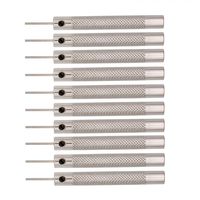 SenseYo Set of 10 Watch Band Pin Punch Watch Band Link Pin Remover Repair Tools Kit (0.8mm)