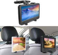 bedee Car Windshield Dashboard Tablet Mount Holder iPad Mount Holder Silicone Suction Cup Viscosity Mount for 7-10 Inch Screen Tablet 360 Degree Pan for iPad Mini 4/3/2/1,Samsung Tablet/Amazon Fire