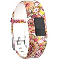 SKYLET Compatible with Garmin Vivofit JR Bands/Vivofit 3/ JR.2 Bands, Silicone Replacement Bands Compatible with Garmin Vivofit 3 Vivofit JR.2 with Secure Buckle Kids Women Men Large Small