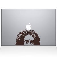 The Decal Guru Newton's Apple Decal Vinyl Sticker, 13" MacBook Pro (2016 & Newer Models), Brown (2339-MAC-13X-BRO)