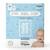 Hello Bello 99% 0 Water Baby Wipes 10PK, 600ct