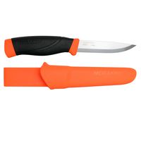 Morakniv Companion Heavy Duty Knife with Sandvik Carbon Steel Blade, 0.125/4.1-Inch, Orange