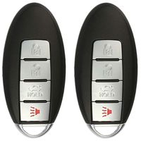 KeylessOption Keyless Entry Remote Control Car Smart Key Fob Replacement for KR55WK48903, KR55WK49622 (Pack of 2)