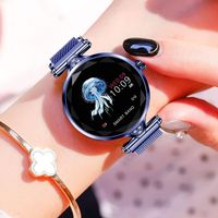 Newest Smart Watch for Women, Heart Rate Blood Pressure Fitness Tracker Best Women Gifts for Birthday Christmas Girl Blue-Tooth Smart Wristband Compatible for iPhone Android