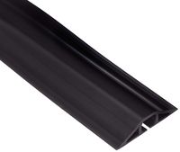 Rubber Duct Cable Cord Cover Black 10ft by WireRun