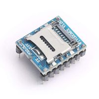 DEVMO U-Disk Audio Player TF SD Card Voice Module MP3 Sound WTV020-SD-16P Arduino