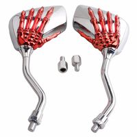 Heart Horse Universal Folding Motorcycle Mirror motorbike Side Mirrors Rearview Mirror 8mm 10mm For yamaha Honda Suzuki