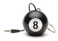 KitSound Mini Buddy Universal Speaker with 3.5mm Jack Compatible with Smartphones, Tablets and MP3 Devices - 8 Ball