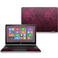 Mightyskins Skin Compatible with Hp Pavilion X360 15" (2017) - Paisley | Protective, Durable, and Unique Vinyl Decal Wrap Cover | Easy to Apply, Remove, and Change Styles | Made in The USA