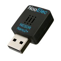 NooElec NESDR Nano 2+ Tiny Black RTL-SDR USB Set (RTL2832U + R820T2) with Ultra-Low Phase Noise 0.5PPM TCXO, MCX Antenna & Remote Control; Software Defined Radio, DVB-T and ADS-B Compatible, ESD Safe