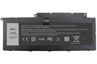 Batterymarket F7HVR Replacement Battery Compatible with Dell Inspiron 17 7737 Inspiron 15 7537 Series Fit for G4YJM 062VNH T2T3J - 14.8V 58Wh