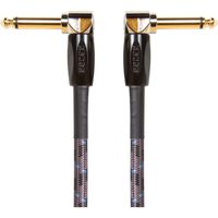 Boss BIC-1AA | 1 Foot Right Angle 1/4 Inch Connector Patch Pedal Cable