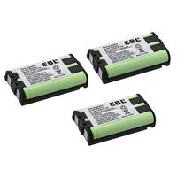 EBL Pack of 3 Cordless Phone Battery for Panasonic HHR-P104 HHR-P104A Type 29, Panasonic KX-FG6550 KX-FPG391 KX-TG2388B KX-TG2396 and More