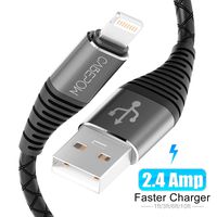 [3 Pack] 10ft iPhone Charger Cable, CABEPOW Long Lightning Cable 10 Foot, Data Sync Fast iPhone USB Charging Cable Cord for iPhone Xs/XS Max/XR/X / 8/8 Plus / 7/7 Plus / 6/6 Plus / 5s (Black)