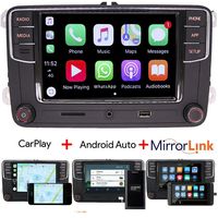 RCD330 Car Audio Radio Carplay,Android Auto,BT,AUX,RVC for VW Golf Passat TIGUAN