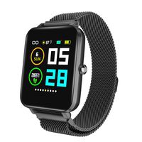 Smart Watch: 1.54" Full Touch Screen, All-Day Activity Tracking, IP68 Waterproof, Step Counter, Pedometer, Ultra-Long Battery Life for iOS&Andriod