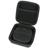 khanka for Bose SoundLink Micro Waterproof Bluetooth Speaker Portable Case (Black)