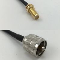 3 feet RG174 SMA Female Long to PL259 UHF Male Pigtail Jumper RF coaxial cable 50 ohm High Quality Quick USA Shipping