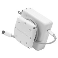 HumanCentric Charger Cable Organizer Compatible with MacBook and PC Chargers | Collapsible Cord Winder Accessory | Travel, Laptop and Mac Accessory