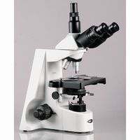 AmScope T660B Professional Trinocular Compound Microscope, 40X-2000X Magnification, WH10x and WH20x Super-Widefield Eyepieces, Semi-Plan Objectives, Brightfield, Kohler Condenser, Double-Layer Mechanical Stage