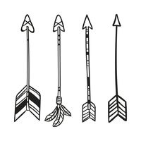 Bright Future Heirloom 4 Arrows - 6" Inch high Cut Vinyl Decal - for MacBook, Laptop, Cars, Trucks and More! (Dark Grey)