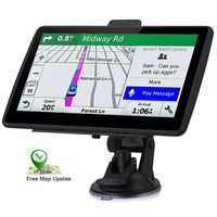 Car GPS Navigation, 7-inch HD GPS Navigation 256-8GB Voice Broadcast Navigation, top-Loading North America map (USA, Canada, Mexico map) Lifetime map Free Update