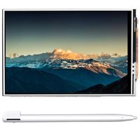 kuman Raspberry Pi Screen 3.5 Inch TFT LCD Display with Touch Screen, Touch Pen for Raspberry Pi 3B+/ Pi 2B, Pi Zero W, Pi A/B