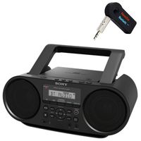Sony Bluetooth Portable Cd Player Stereo Sound System Bundle/Digital Tuner AM/FM Radio Cd Player Mega Bass Reflex Stereo Sound System Included A NeeGo Wireless Bluetooth Receiver