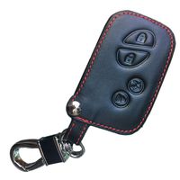 KAWIHEN Leather Smart Remote Key Fob Case Holder Cover For Lexus ES350 GS300 GS350 GS430 GS450h ISC IS250 IS350 LS460 LS600h HYQ14AAB 89904-50380 89904-30270