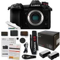 Panasonic Lumix DC-G9 Mirrorless Micro Four Thirds Digital Camera (Body Only) + Deal-Expo Accessories Bundle