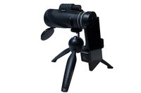 Monocular Telescope 12x50 High Power Waterproof Better Prism BAK4 with Phone Mount & Tripod Monocular Compact Fogproof Shockproof Scope FMC Monoculars for Birdwatching, Hiking, Wildlife, Concerts