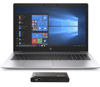 HP EliteBook 850 G6 Laptop (Intel i7-8565U 4-Core, 64GB RAM, 2TB PCIe SSD, Intel UHD 620, 15.6" Full HD (1920x1080), Fingerprint, WiFi, Bluetooth, Webcam, Win 10 Pro) with WAVLINK Universal Dock