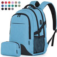 Keytang Laptop Backpack, Water Resistant School Backpack With USB Charging Port