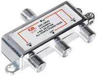 Gardner Bender GDC-3W2G Satellite Splitter Satellite & Digital TV 5Mhz-2.3Ghz 3-Way, 5 Piece