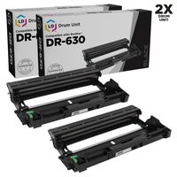 LD Compatible Drum Unit Replacement for Brother DR-630 (2-Pack)